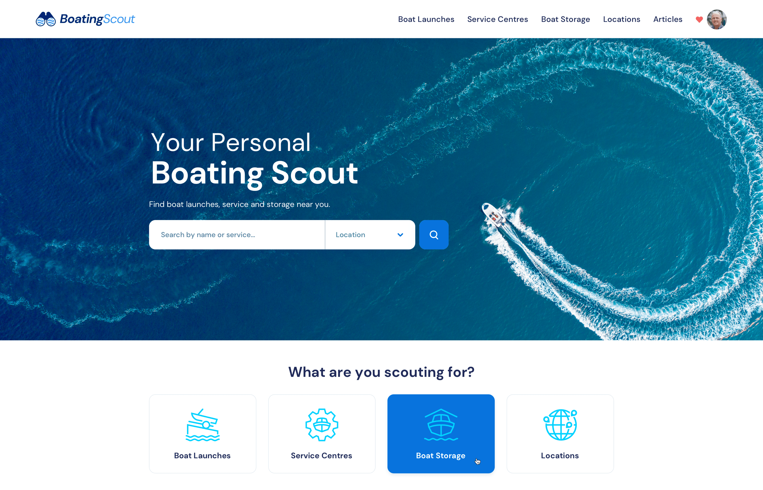 Boating Scout Directory Website