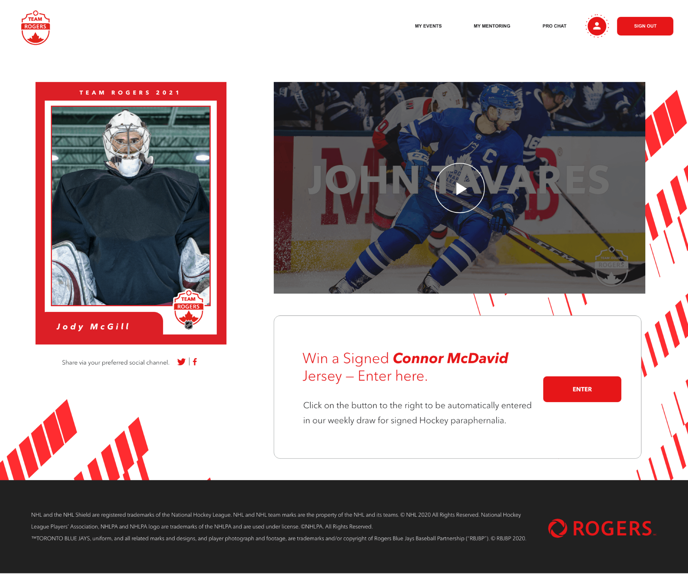 Team Rogers Login Application