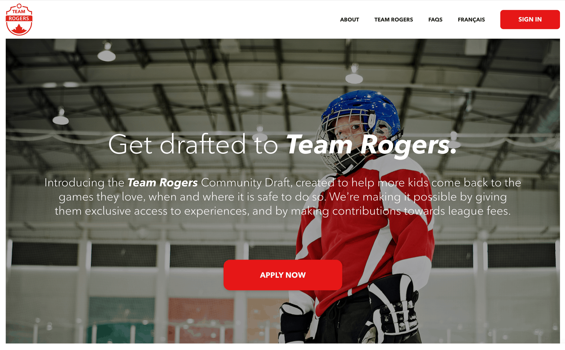 Team Rogers Website Development
